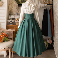 Retro High Waist Skirt