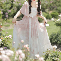 Pink Flower Goldfish Dress