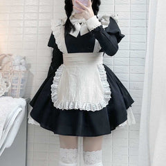 Lolita Maid Dress With Bow