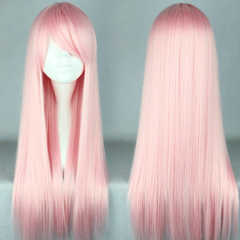 70cm Light Pink Cosplay Wig