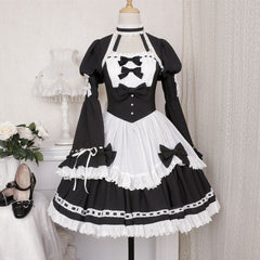 Lolita Bow Maid Dress