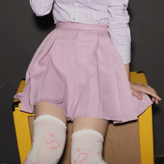 Uniform Pleated Skirt