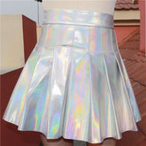 Laser Pleated Skirt