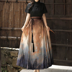 Tassel Beacon Fire Hanfu Set