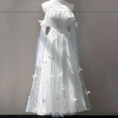 Lace Butterfly Mesh Dress