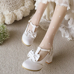 Sweet Lolita Bow Heels