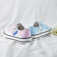 Milk Hand-painted Shoes
