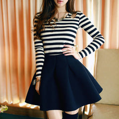 Black Pleated Tutu Skirt