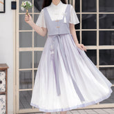 Butterfly Fringe Flower Dress Set