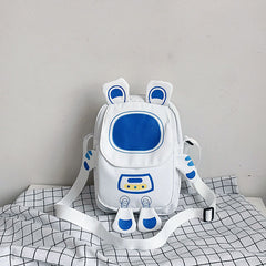 Cartoon Robot Shoulder Bag