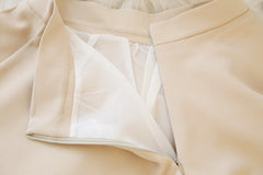 Shirt Puff Skirt Suit