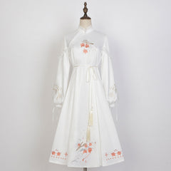 Cute Bird Tassel Flower Dress