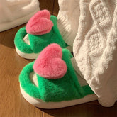 Cute Plush Cotton Slippers