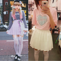 Uniform Pleated Skirt