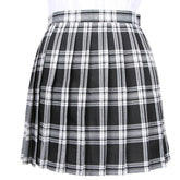 Japanese Striped Plaid Skirt