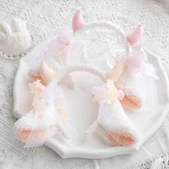 Kawaii Plush Sheep Ear Hairpin