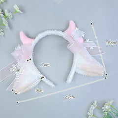 Kawaii Plush Sheep Ear Hairpin