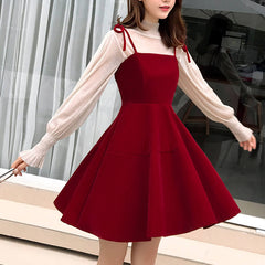 Suspender Temperament Elegant Dress