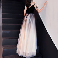 Lace Gradient Mesh Dresses