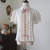 Lace Bow Blouse