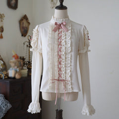Lace Bow Blouse