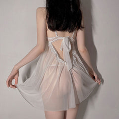 Lace Floral Pajama Dress