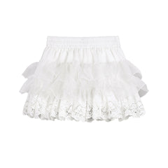 Lace Silver Uniform Dress Set