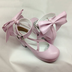 Lolita Bow Heels Shoes