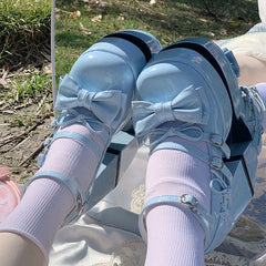 Lolita Bow Heels Shoes