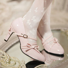 Lolita Bow Heels Shoes