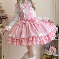 Lolita Bow Suspender Dress