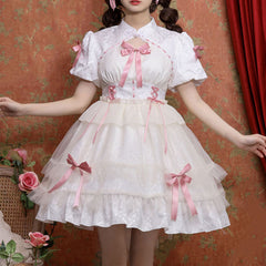 Lolita Lace Bow Dress