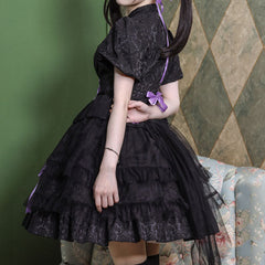 Lolita Lace Bow Dress