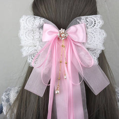 Long Tail Bow Hair Pin