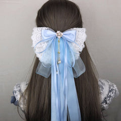 Long Tail Bow Hair Pin