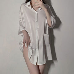 Loose Pajama Shirt