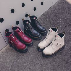 Love Zipper Boots