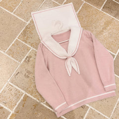 Navy Sailor Knitted Sweater