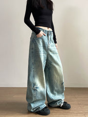 Vintage Straight Loose Boyfriend Jeans