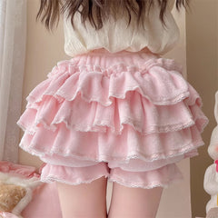 Pink Bow Cake Culottes