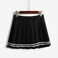 Students Navy Pleated Skirt