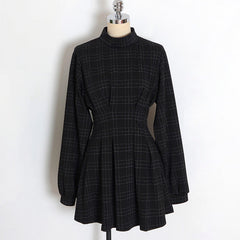 Retro Plaid Dresses