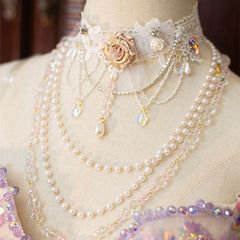 Rose Lace Necklace