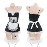Lolita Maid Kawaiily Student Apron Set