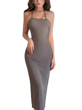 Sleepwear Floral Print Satin Nightgown Casual Sleeveless Backless Slip Night NightHome