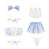 Sweet Maid Temptation SchoolLace Cosplay Lingerie Kawaii Lace Role Play Bunny Costumes