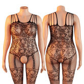 Plus Size Crotchless BodyStockings Exotic Pantyhose Backless Lingerie transparent Stockings Tights Underwear
