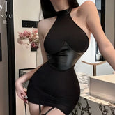 Office Lady Cosplay Costumes Lingerie Secretary Bodysuit Lace Club Wear See Through Flirt temptation