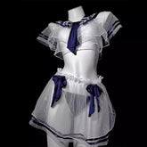 Cosplay Student School Erotic SchoolErotic Lingerie Role Play Perspective Skirt Set