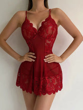 Transparent Costumes Babydoll Lace Lingerie